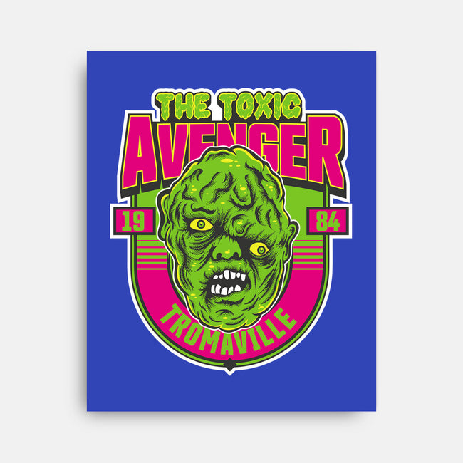 Toxie The Monster-None-Stretched-Canvas-CarloJ1956