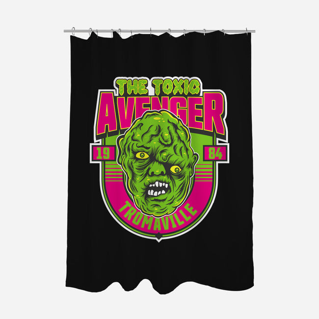Toxie The Monster-None-Polyester-Shower Curtain-CarloJ1956