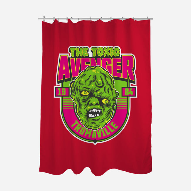 Toxie The Monster-None-Polyester-Shower Curtain-CarloJ1956