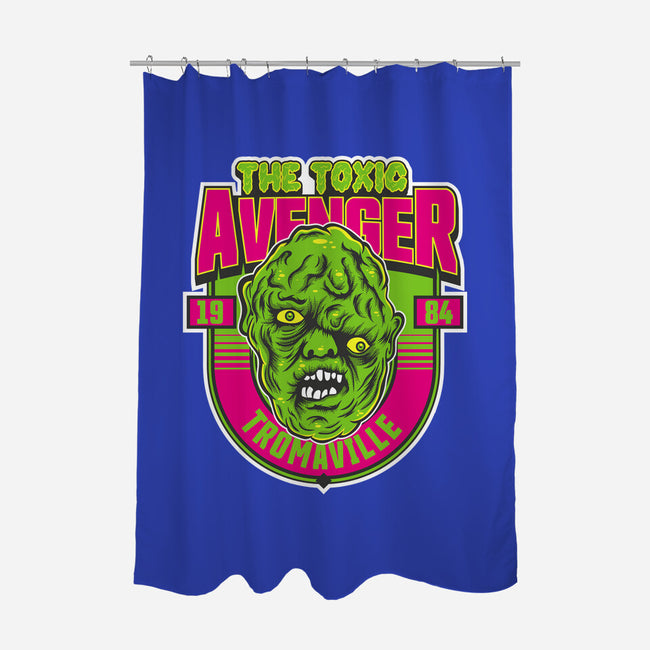 Toxie The Monster-None-Polyester-Shower Curtain-CarloJ1956