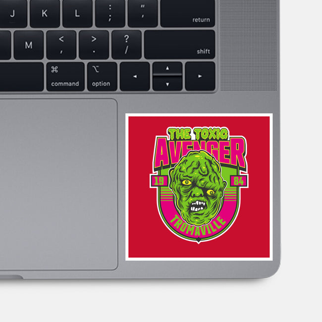 Toxie The Monster-None-Glossy-Sticker-CarloJ1956