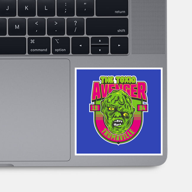 Toxie The Monster-None-Glossy-Sticker-CarloJ1956