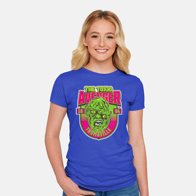 Toxie The Monster-Womens-Fitted-Tee-CarloJ1956