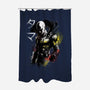 Serious Punch-None-Polyester-Shower Curtain-fanfabio