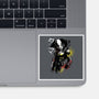 Serious Punch-None-Glossy-Sticker-fanfabio