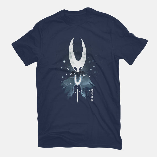 The Hollow Knight Landscape-Womens-Fitted-Tee-dandingeroz