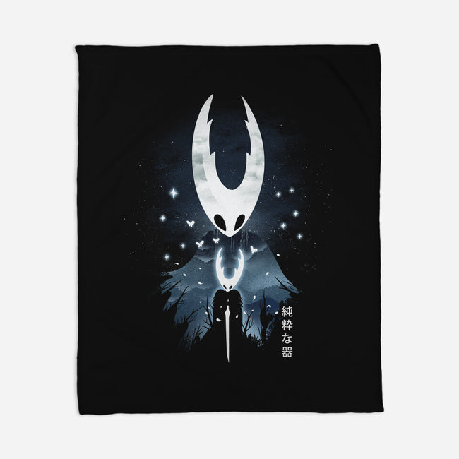 The Hollow Knight Landscape-None-Fleece-Blanket-dandingeroz