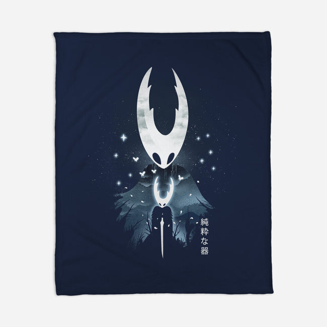 The Hollow Knight Landscape-None-Fleece-Blanket-dandingeroz