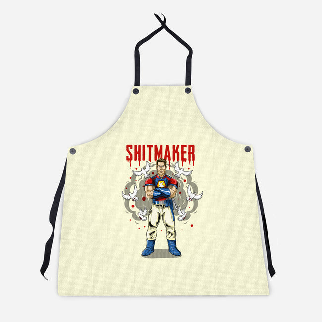 Peace Hero Or Not-Unisex-Kitchen-Apron-LtonStudio
