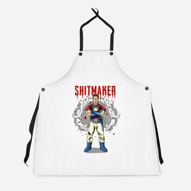 Peace Hero Or Not-Unisex-Kitchen-Apron-LtonStudio