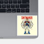 Peace Hero Or Not-None-Glossy-Sticker-LtonStudio