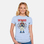 Peace Hero Or Not-Womens-Fitted-Tee-LtonStudio