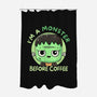 I'm A Monster Before Coffee-None-Polyester-Shower Curtain-Trendlory