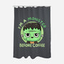 I'm A Monster Before Coffee-None-Polyester-Shower Curtain-Trendlory