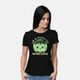 I'm A Monster Before Coffee-Womens-Basic-Tee-Trendlory