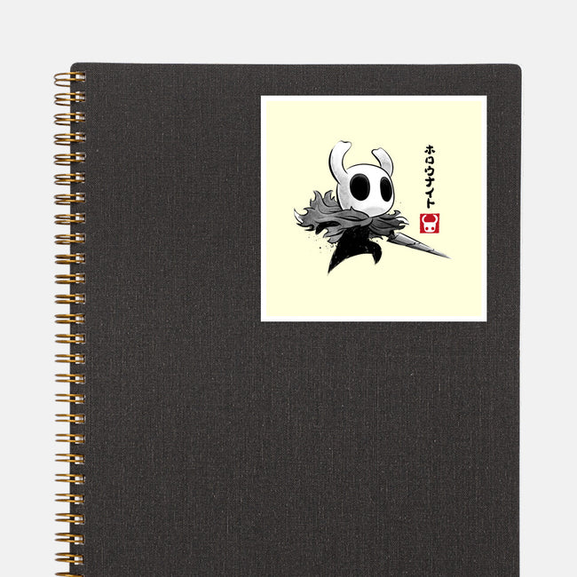 Hollow Knight Sumi-e-None-Glossy-Sticker-DrMonekers