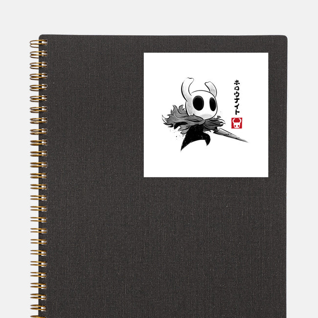 Hollow Knight Sumi-e-None-Glossy-Sticker-DrMonekers