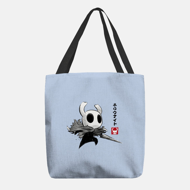 Hollow Knight Sumi-e-None-Basic Tote-Bag-DrMonekers
