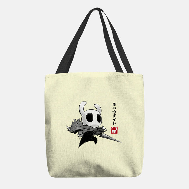 Hollow Knight Sumi-e-None-Basic Tote-Bag-DrMonekers
