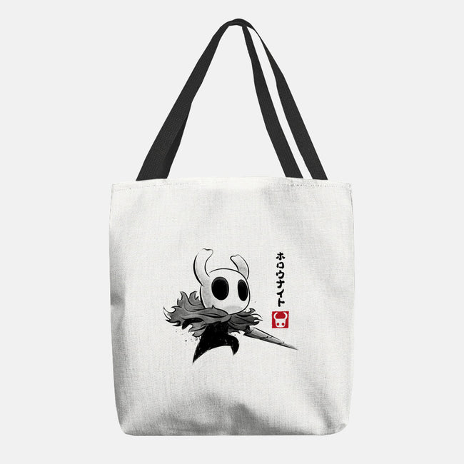 Hollow Knight Sumi-e-None-Basic Tote-Bag-DrMonekers