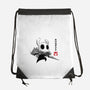 Hollow Knight Sumi-e-None-Drawstring-Bag-DrMonekers