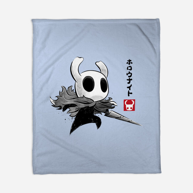 Hollow Knight Sumi-e-None-Fleece-Blanket-DrMonekers