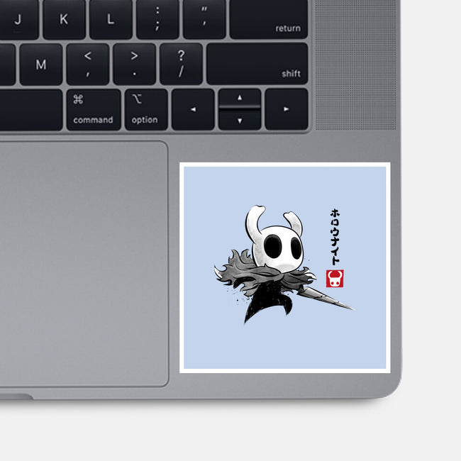Hollow Knight Sumi-e-None-Glossy-Sticker-DrMonekers