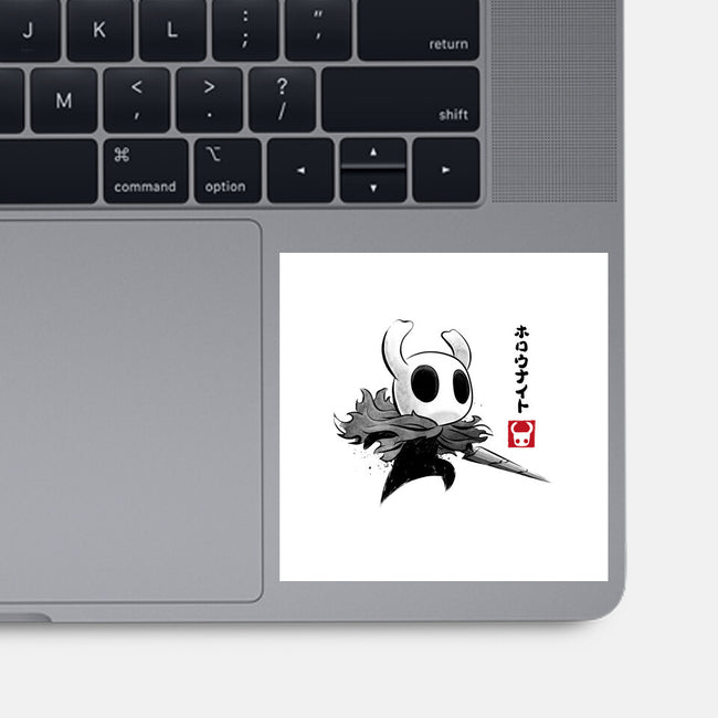 Hollow Knight Sumi-e-None-Glossy-Sticker-DrMonekers