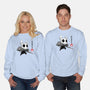 Hollow Knight Sumi-e-Unisex-Crew Neck-Sweatshirt-DrMonekers