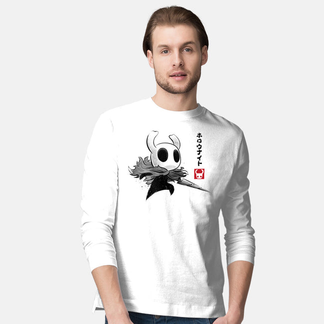 Hollow Knight Sumi-e-Mens-Long Sleeved-Tee-DrMonekers