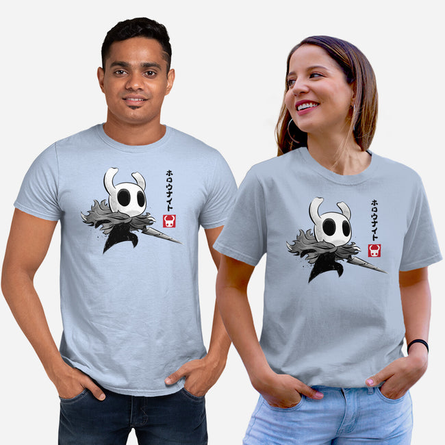 Hollow Knight Sumi-e-Unisex-Basic-Tee-DrMonekers