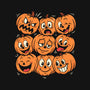 Pumpkim Doodle-Mens-Long Sleeved-Tee-Marinho