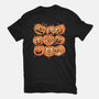 Pumpkim Doodle-Mens-Heavyweight-Tee-Marinho