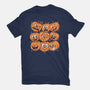 Pumpkim Doodle-Mens-Heavyweight-Tee-Marinho