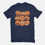 Pumpkim Doodle-Mens-Premium-Tee-Marinho