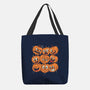 Pumpkim Doodle-None-Basic Tote-Bag-Marinho