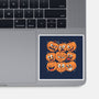 Pumpkim Doodle-None-Glossy-Sticker-Marinho