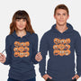 Pumpkim Doodle-Unisex-Pullover-Sweatshirt-Marinho