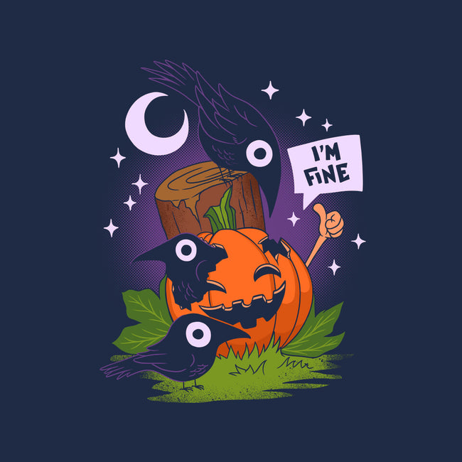 I'm Fine Fall-None-Adjustable Tote-Bag-sachpica