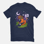 I'm Fine Fall-Womens-Fitted-Tee-sachpica
