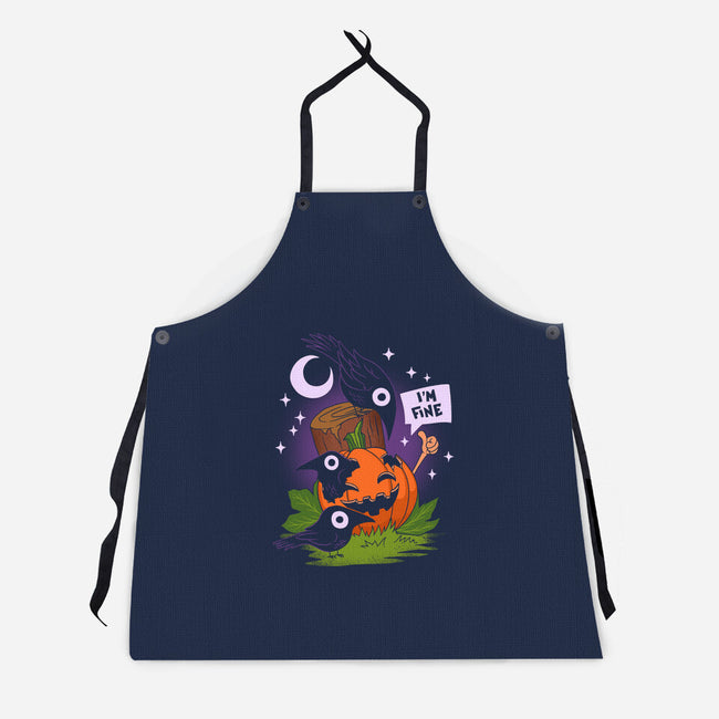 I'm Fine Fall-Unisex-Kitchen-Apron-sachpica