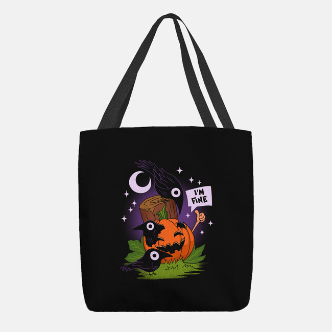 I'm Fine Fall-None-Basic Tote-Bag-sachpica