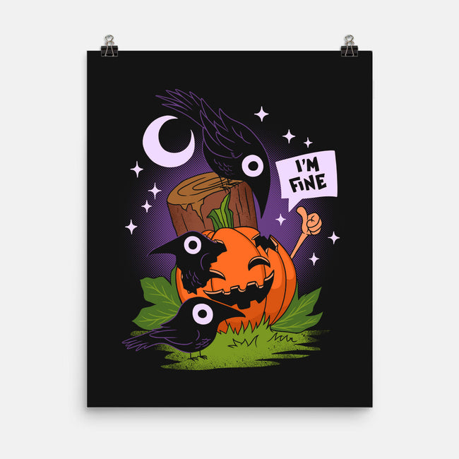 I'm Fine Fall-None-Matte-Poster-sachpica