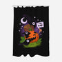 I'm Fine Fall-None-Polyester-Shower Curtain-sachpica