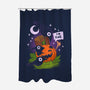 I'm Fine Fall-None-Polyester-Shower Curtain-sachpica