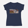 I Hate Fall-Womens-V-Neck-Tee-sachpica