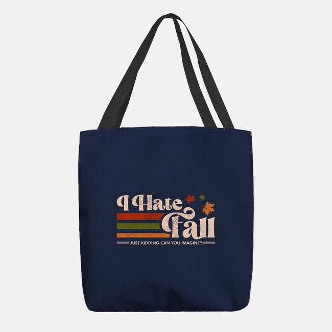 I Hate Fall-None-Basic Tote-Bag-sachpica