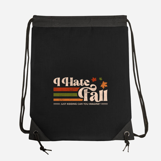 I Hate Fall-None-Drawstring-Bag-sachpica