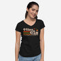 I Hate Fall-Womens-V-Neck-Tee-sachpica