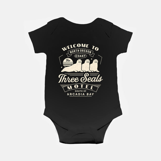 Three Seals Motel Emblem-Baby-Basic-Onesie-LAGELANTEE